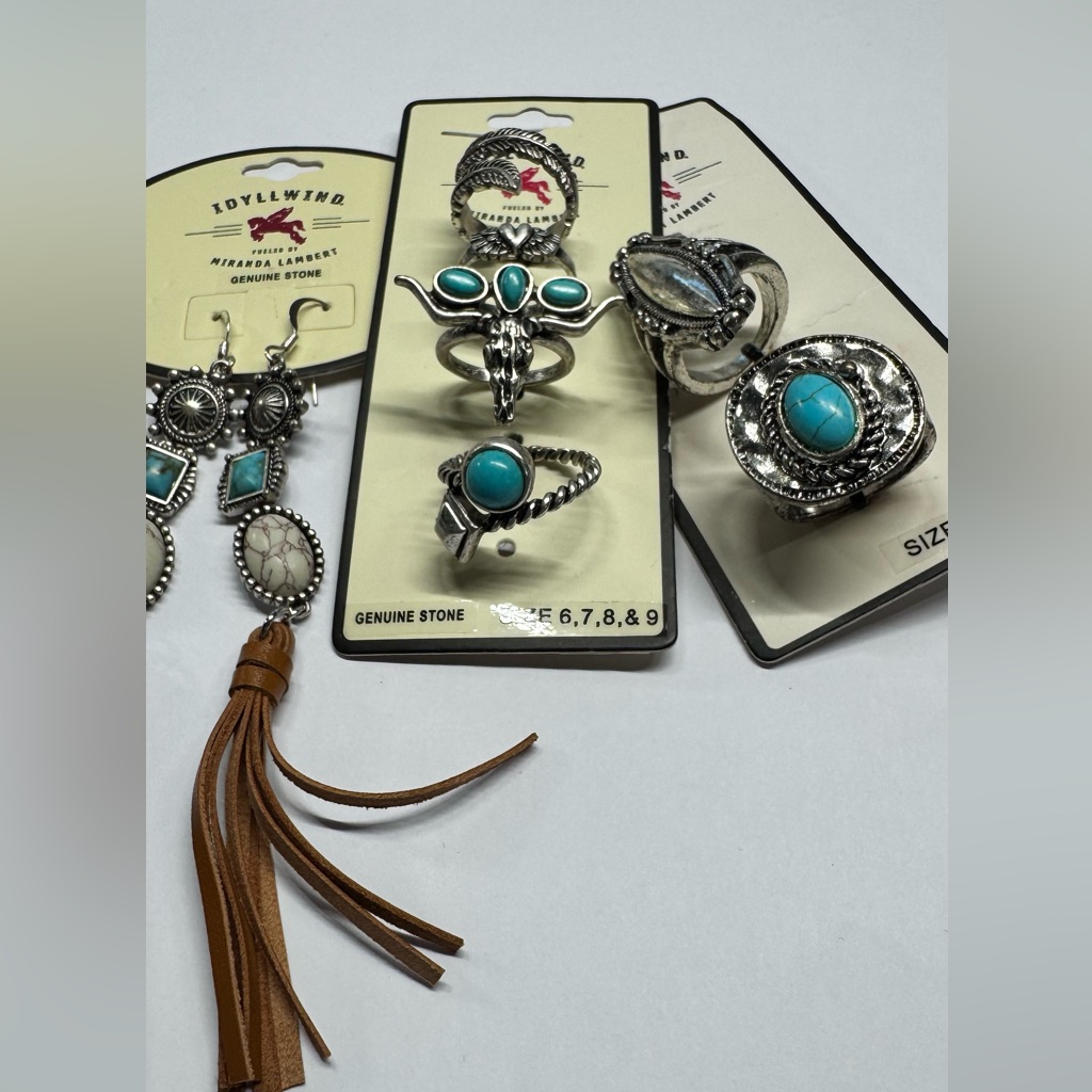 Idyllwind Turquoise And Silver Jewelry Collection 24$